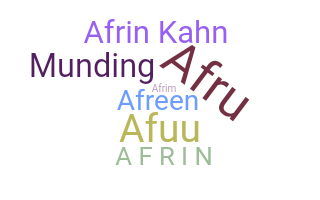 Apodo - Afrin