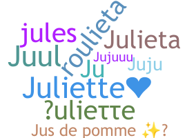Apodo - Juliette