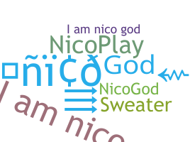 Apodo - NicoGOD