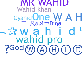 Apodo - Wahid