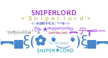 Apodo - Sniperlord