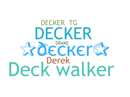 Apodo - Decker