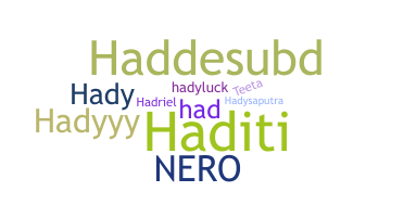 Apodo - Hady