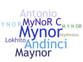 Apodo - Mynor