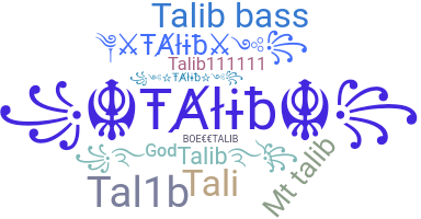 Apodo - Talib
