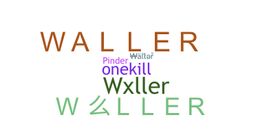 Apodo - Waller