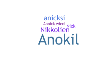 Apodo - Annick