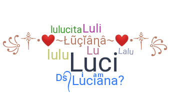 Apodo - Luciana