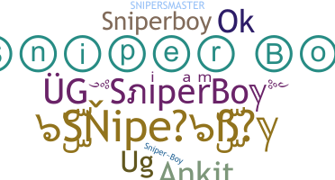 Apodo - SniperBoy