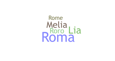 Apodo - Romelia