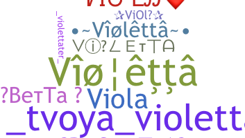 Apodo - Violetta