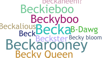 Apodo - Becky