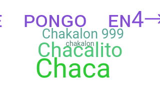 Apodo - Chakalon