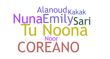 Apodo - Noona