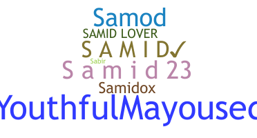 Apodo - Samid