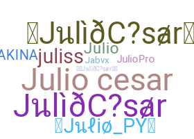 Apodo - JulioCesar