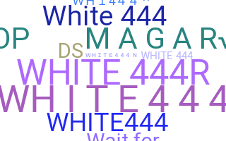 Apodo - WHITE4444