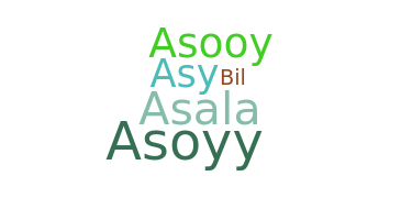 Apodo - asoy