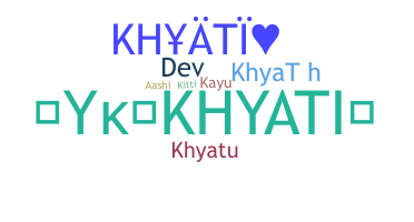 Apodo - Khyati