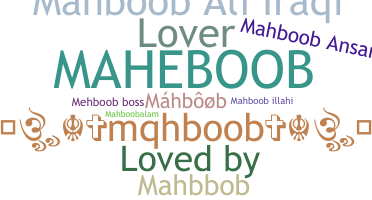 Apodo - Mahboob