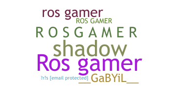 Apodo - RosGamer