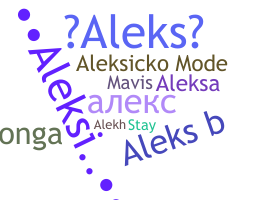 Apodo - Aleks