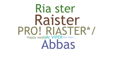Apodo - Riaster