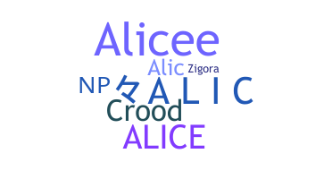 Apodo - AliC