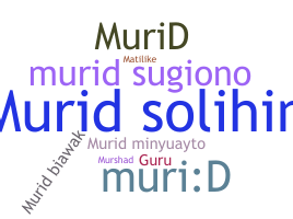 Apodo - Murid