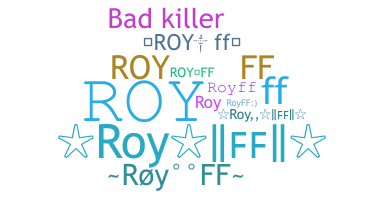Apodo - Royff