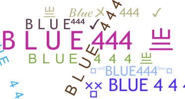 Apodo - BLUE444