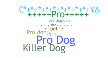 Apodo - prodog