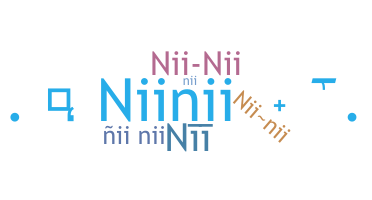 Apodo - NiiNii