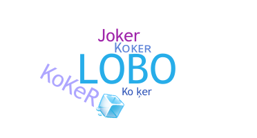 Apodo - Koker