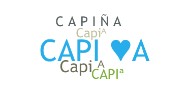Apodo - Capia