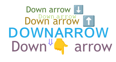 Apodo - downarrow