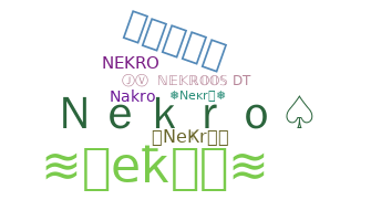 Apodo - Nekro