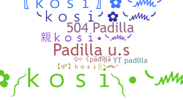 Apodo - Padilla