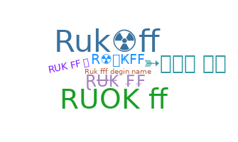 Apodo - Rukff