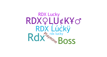 Apodo - RDXlucky