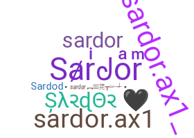 Apodo - Sardor
