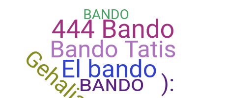 Apodo - Bando