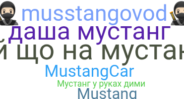 Apodo - Mustang