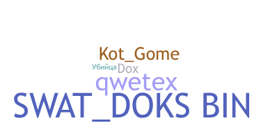 Apodo - Dox