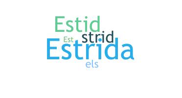 Apodo - Estrid