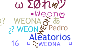 Apodo - Weon