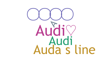 Apodo - audi