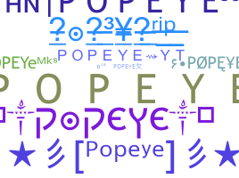 Apodo - Popeye