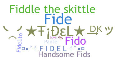 Apodo - Fidel