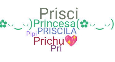 Apodo - Priscila